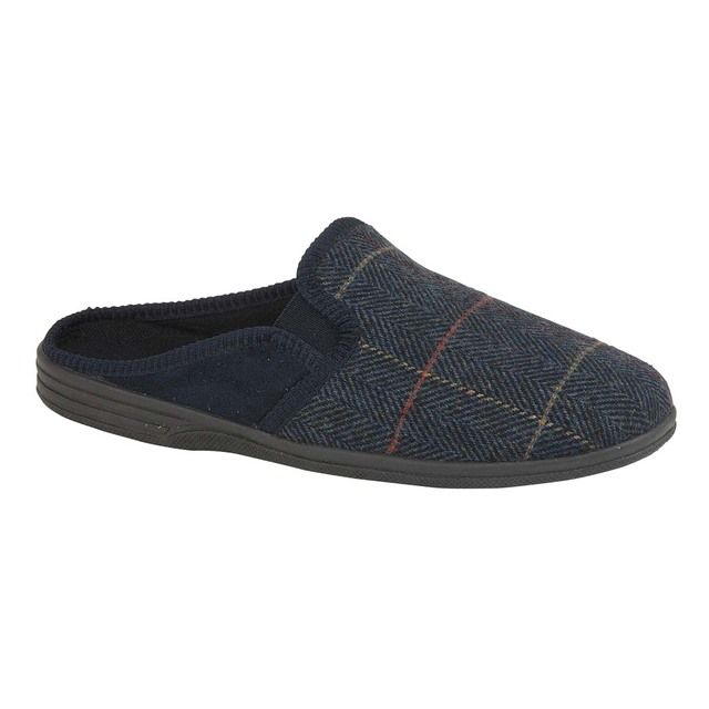 Begg Exclusive Nathan Navy Mens slippers 0599-70